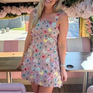 ELLIATT Aviva Mini Dress in Multi